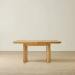Salvador Light Oak Veneer Dining Table 180x100cm