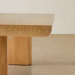 Salvador Light Oak Veneer Dining Table 180x100cm