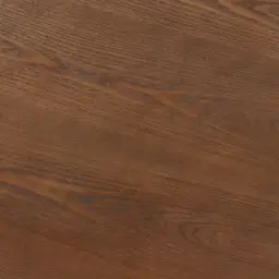 Terra Linea Amber Brown Ash Veneer Single Leg Rectangular Dining Table - 270cm x 120cm