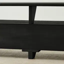 Dunstan Black Ash Veneer Entertainment Unit