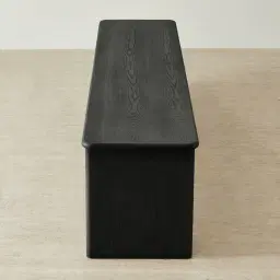 Dunstan Black Ash Veneer Entertainment Unit