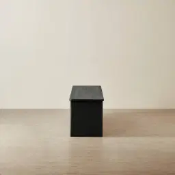 Dunstan Black Ash Veneer Entertainment Unit