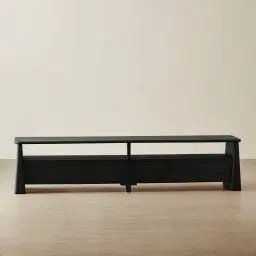 Dunstan Black Ash Veneer Entertainment Unit