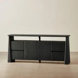 Dunstan Black Ash Veneer Sideboard