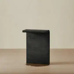 Reeves Black Ash Veneer Side Table