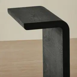Reeves Black Ash Veneer Side Table
