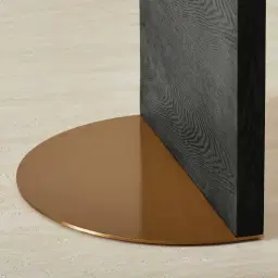 Reeves Black Ash Veneer Side Table