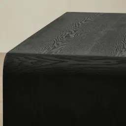 Reeves Black Ash Veneer Ottoman Table