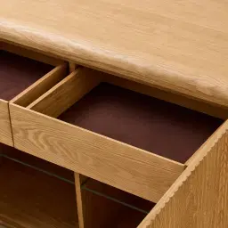 Terra Linea Light Brown Ash Veneer Sideboard