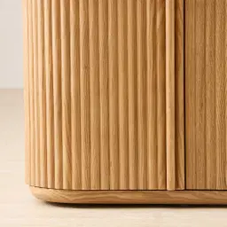 Terra Linea Light Brown Ash Veneer Sideboard