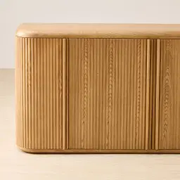 Terra Linea Light Brown Ash Veneer Sideboard