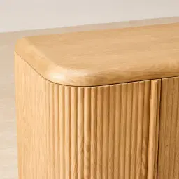 Terra Linea Light Brown Ash Veneer Sideboard