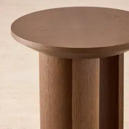 Napa II Caramel Oak Side Table