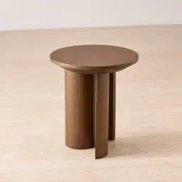 Napa II Caramel Oak Side Table