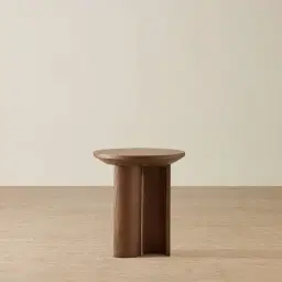 Napa II Caramel Oak Side Table