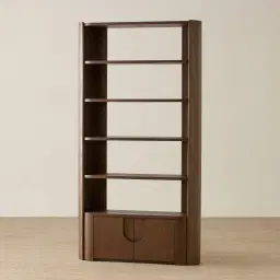 Napa Caramel Oak Bookshelf