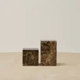 Marni Emperador Dark Bookend 14cm