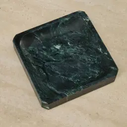 Voni Dark Green Square Tray