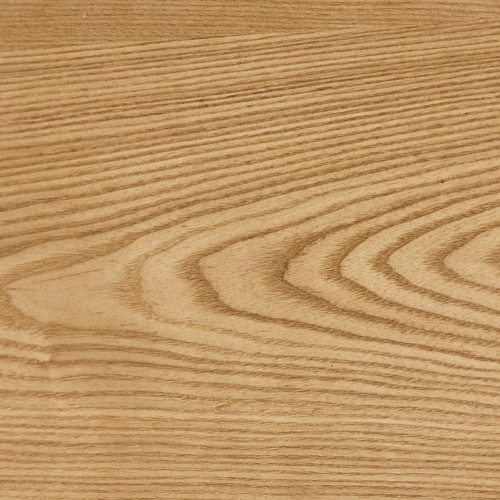 Ophelia II Light Brown Ash Veneer Curved Dining Table