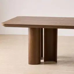 Napa II Caramel Oak Dining Table - 270x120cm