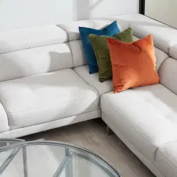 Remi II Rust Velvet Cushion