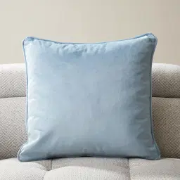 Remi II Dusty Blue Velvet Cushion