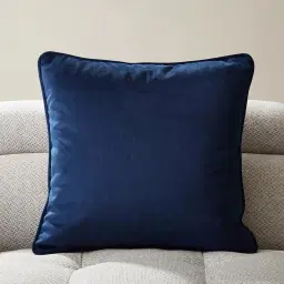 Remi II Navy Blue Velvet Cushion
