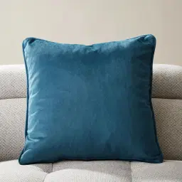 Remi II River Blue Velvet Cushion
