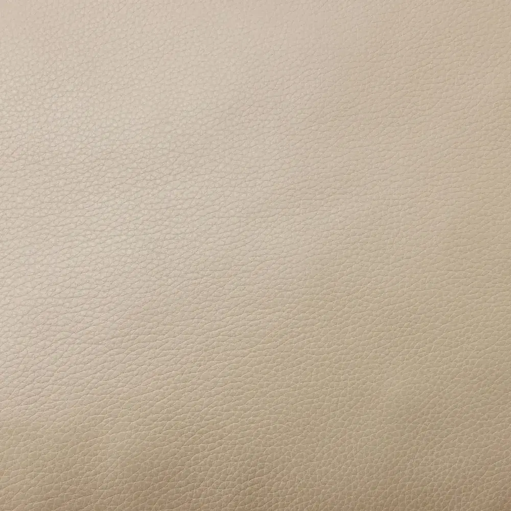 Borcea Cream Leather Leather Swivel Occasional Chair