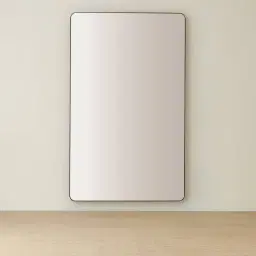 Kade Brushed Bronze Rectangle Aluminium Mirror 180x110cm