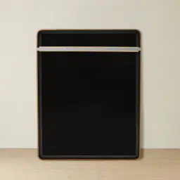 Kade Brushed Gold Rectangle Aluminium Mirror 140x110cm