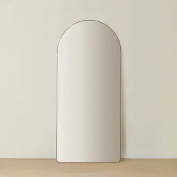 Kade Brushed Gold Arched Aluminium Mirror 200x90cm