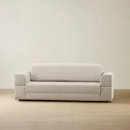 Riviera Slate Grey Fabric 3 Seater Sofa Bed