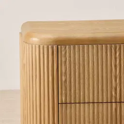 Terra Linea Light Brown Ash Veneer Dresser
