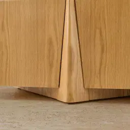 Verdara Light Oak Veneer Entertainment Unit
