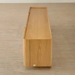 Verdara Light Oak Veneer Entertainment Unit
