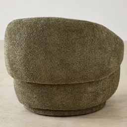 Verage II Winter Moss Woven Fabric Swivel Occasional Chair