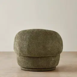 Verage II Winter Moss Woven Fabric Swivel Occasional Chair