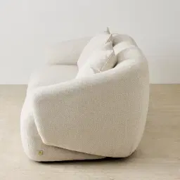 Willow Ivory Beige 2 Pieces Modular Sofa