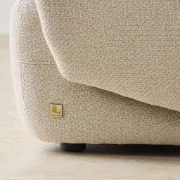 Willow Ivory Beige 3 Pieces Modular Sofa