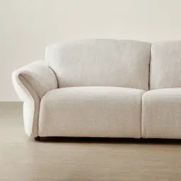 Liana Warm Ivory 2 Pieces Modular Sofa