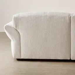 Liana Warm Ivory 2 Pieces Modular Sofa