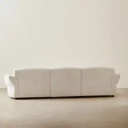 Liana Warm Ivory 3 Pieces Modular Sofa