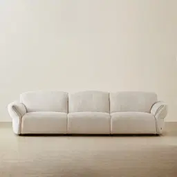 Liana Warm Ivory 3 Pieces Modular Sofa