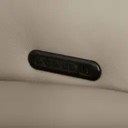 Amelie Milk Coffee Leather 3 Pieces Modular Dual Electric Recliner