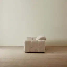 Montego Mid Beige Woven Fabric 3 Pieces Modular Dual Electric Recliner