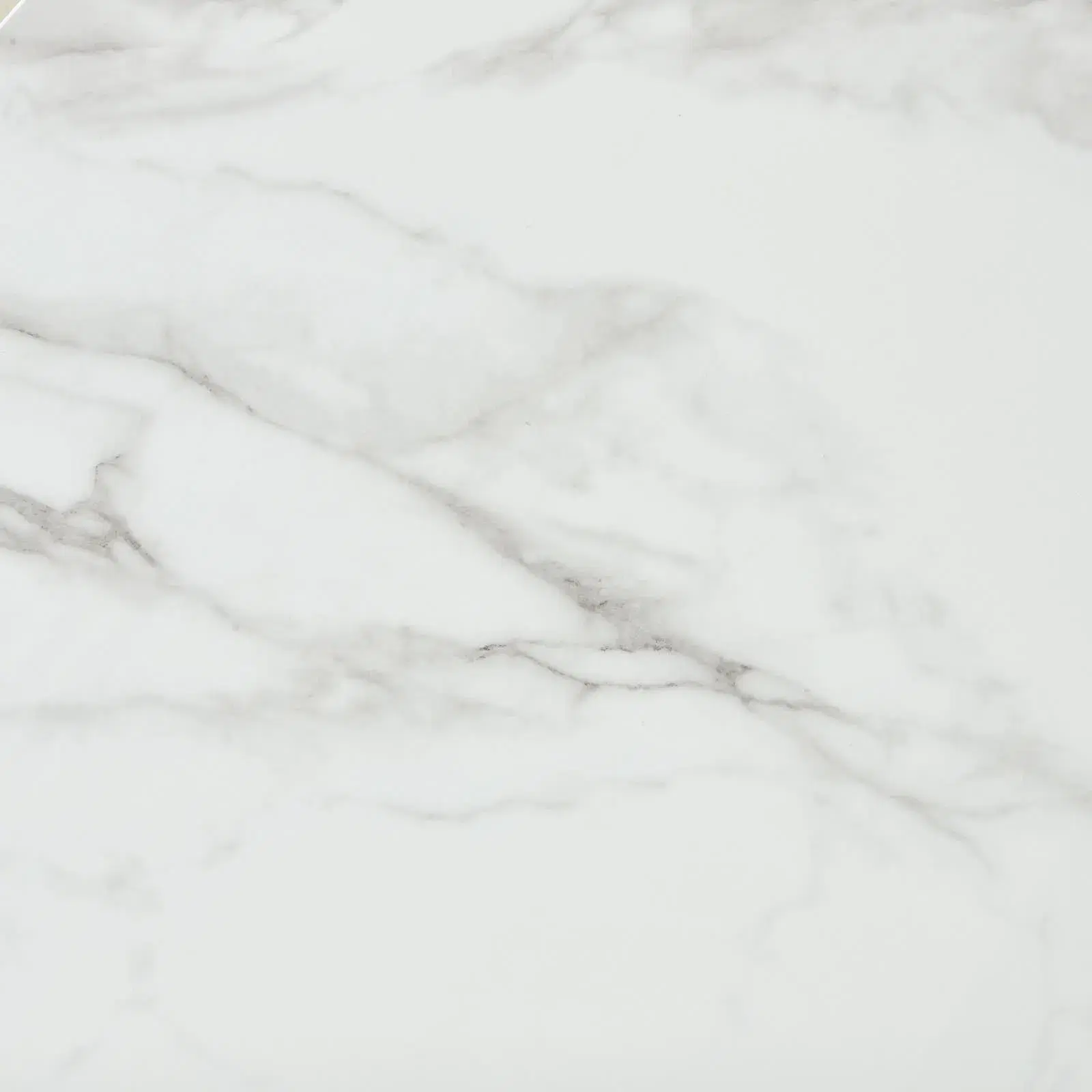 Grayson Matte Black Entertainment Unit with Statuario White Sintered Stone Top