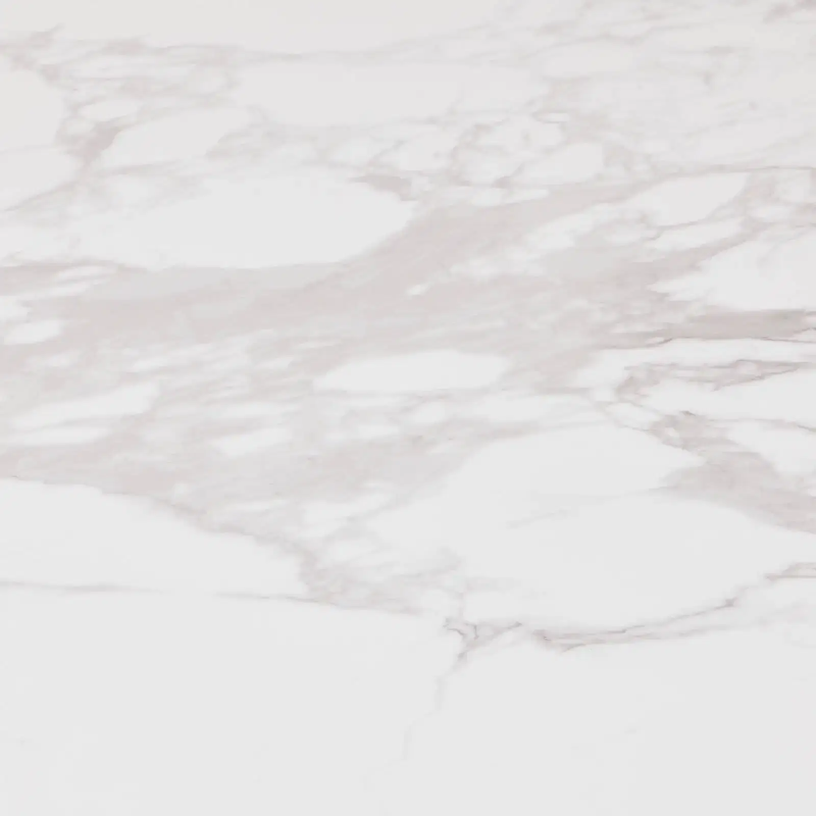 Grayson Statuario White Sintered Stone 26cm Low Coffee Table - Brushed Bronze Legs