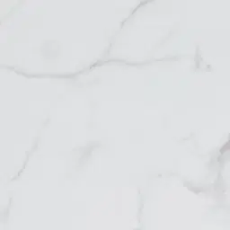 Grayson Brushed Bronze 33cm High Coffee Table with Statuario White Sintered Stone Top