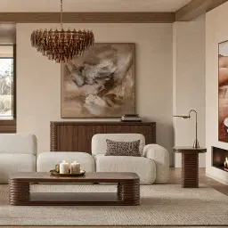 Capri Stone White Modular Corner Sofa - Left Chaise